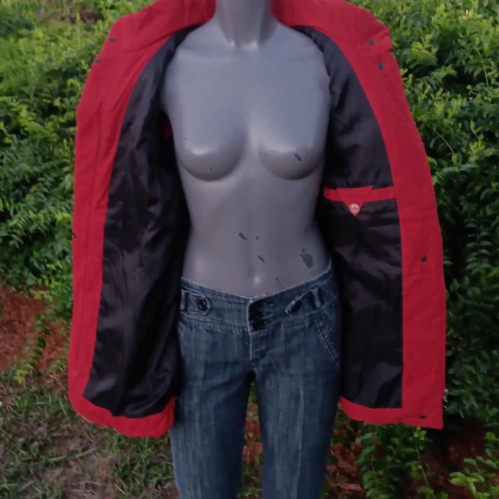 Stillman Studio New York, Ladies Vintage Red Puffer Coat/Jacket